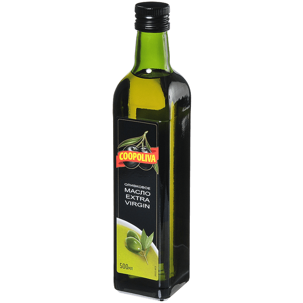 Масло Coopoliva оливковое не рафинированное extra virgin 500 мл