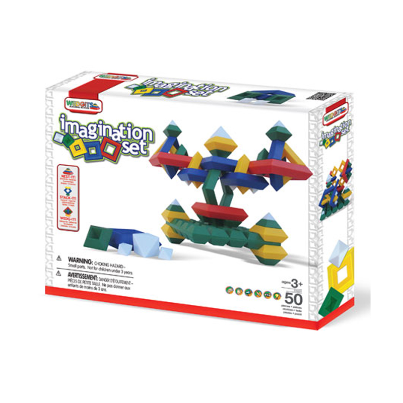 фото Конструктор wedgits imagination set 50 деталей