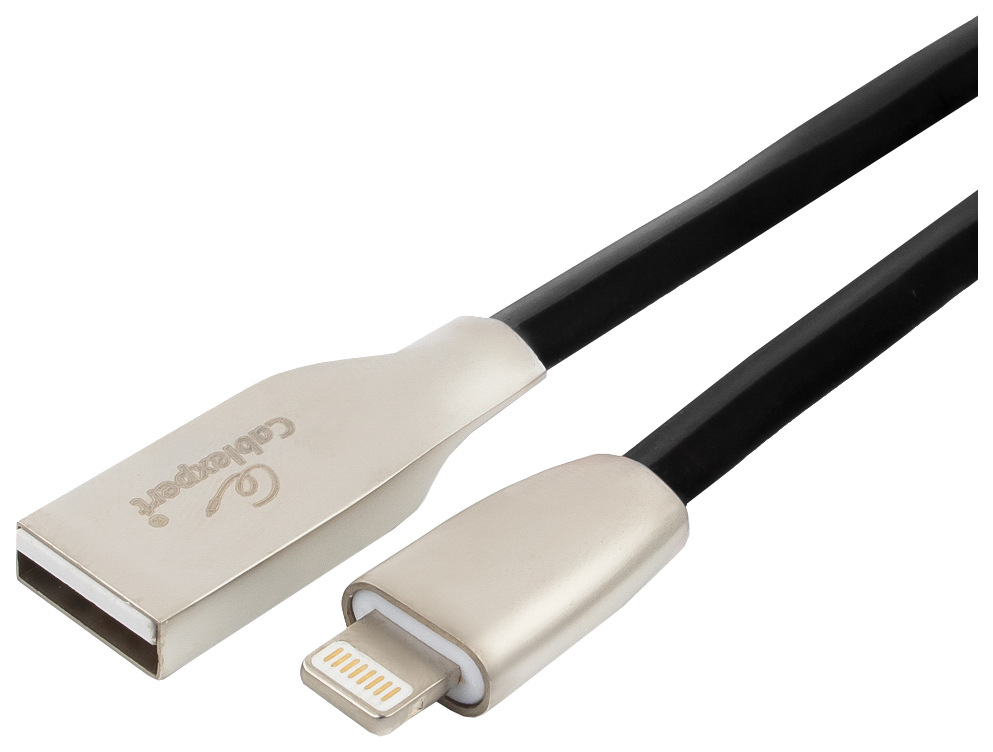 фото Кабель cablexpert apusb01bk lightning 1,8м black