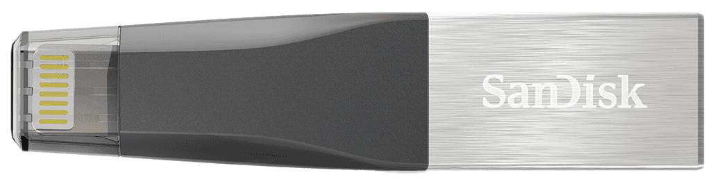

Флешка SanDisk iXpand Mini 32ГБ Silver/Black (SDIX40N-032G-GN6NN), iXpand Mini