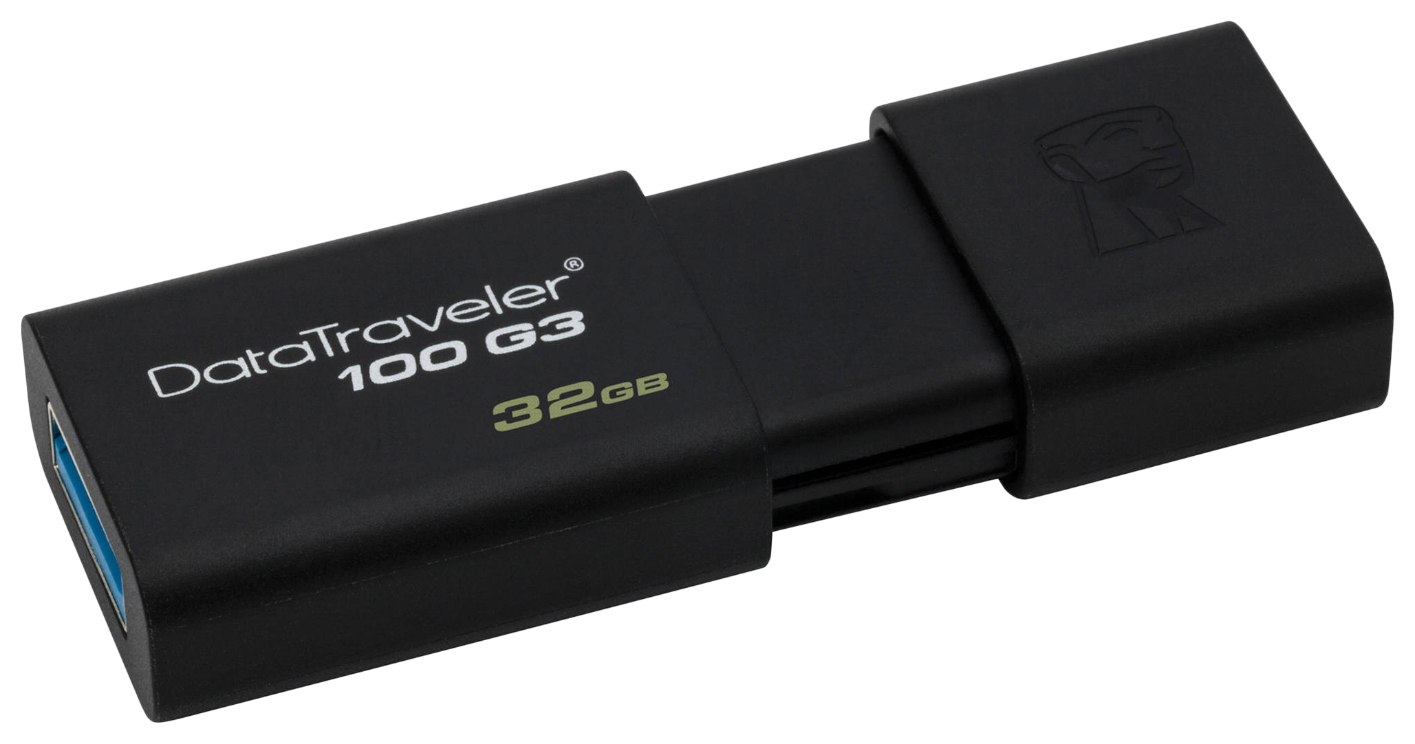 

Флешка Kingston DataTraveler Traveler 100 G3 32ГБ Black (DT100G3/32GB), DataTraveler Traveler 100 G3
