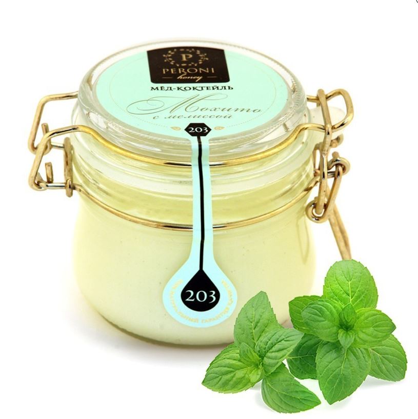 

Мед-суфле Peroni Honey мохито с мелиссой 250 г
