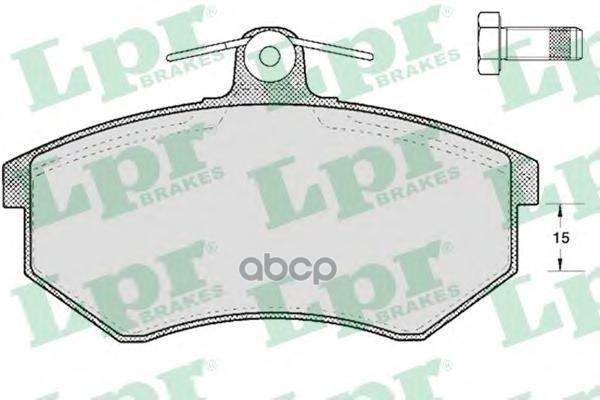 

Тормозные колодки Lpr 05P299