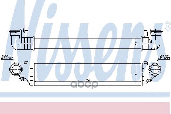 

Интеркулер Nissens 96672