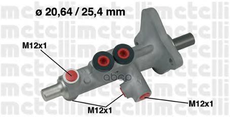 

Тормозной цилиндр METELLI 050628