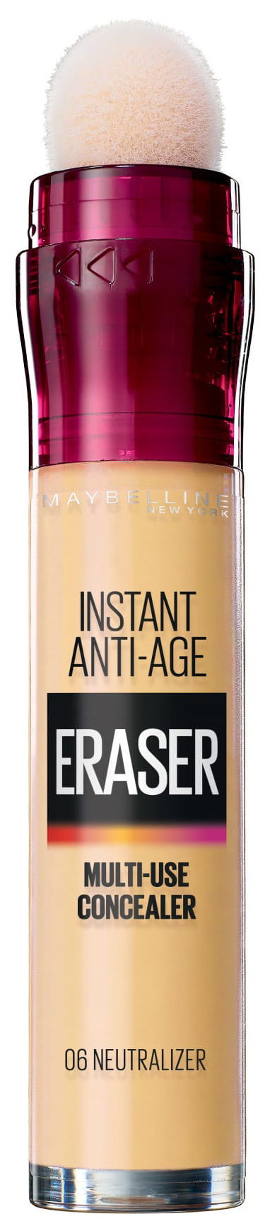 Консилер Maybelline Instant Anti Age Eraser Concealer 06 Neutralizer 6 мл консилер maybelline instant anti age eraser concealer 04 honey 6 мл