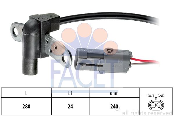 

Датчик автомобильный Facet 9.0023