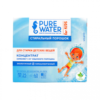 фото Стиральный порошок ми&ко pure water для детского белья 800 г мико