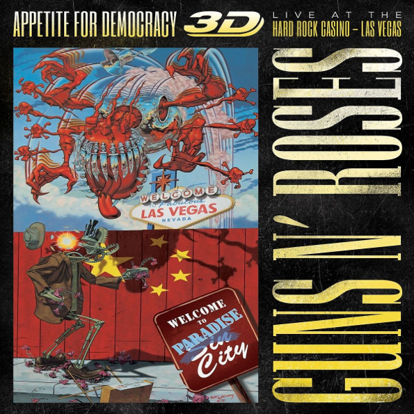 

Guns N' Roses Appetite For Democracy 3D:Live At The Hard Rock Casino-Las Vegas 2CD+Blu-ray