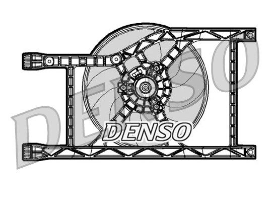 

Вентилятор охлаждения двигателя DENSO DER09047