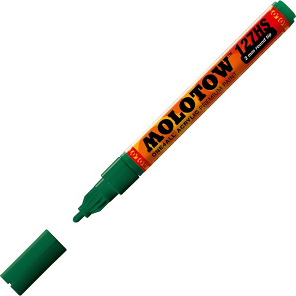 

Маркер акриловый Molotow 127HS One4all 2мм бирюзовый, 127HS 2мм Бирюзовый