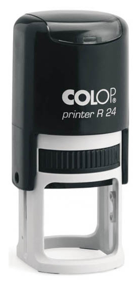 

Оснастка для печати Colop Printer R24. Цвет корпуса: черный.