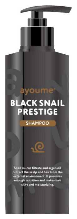 Шампунь Ayoume Black Snail Prestige Shampoo 240 мл