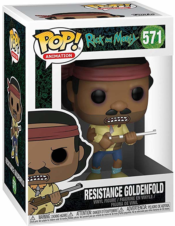 фото Фигурка funko pop! animation rick and morty: resistance goldenfold