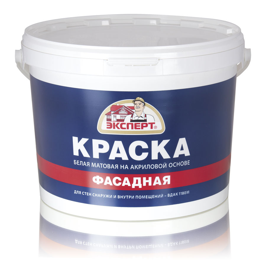 Краски для наружных работ ЭКСПЕРТ фасадная 3кг 15762 735₽