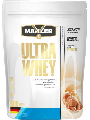 фото Протеин maxler ultra whey, 900 г, salty caramel