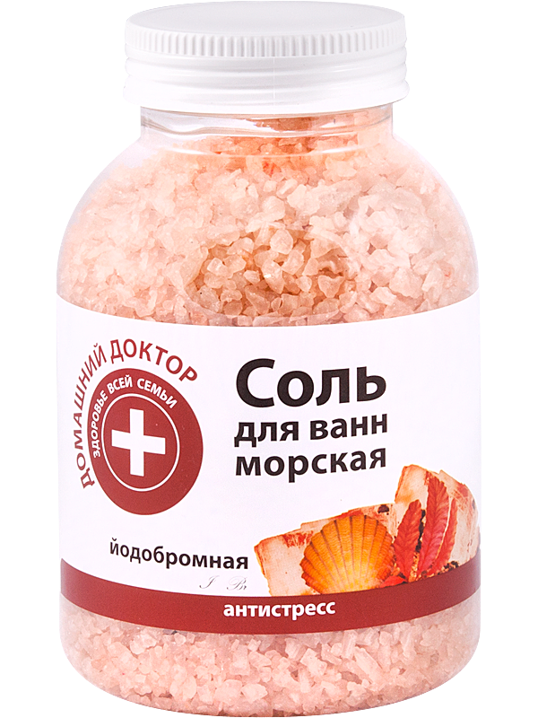 

Соль для ванн Домашний Доктор йодобромная 1000 гр