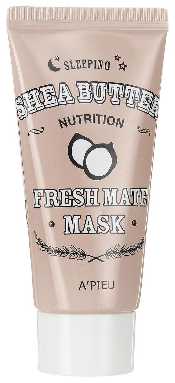 Маска для лица A'pieu Fresh Mate Shea Butter Mask 50мл гиалуроновая кислота atech nutrition для упругости кожи капсулы 60 шт