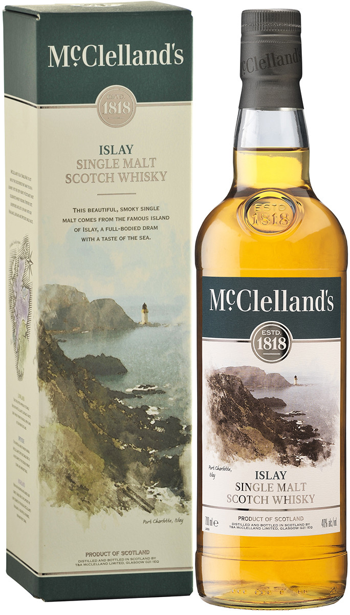 

Виски McClelland's Islay gift box 0.7 л