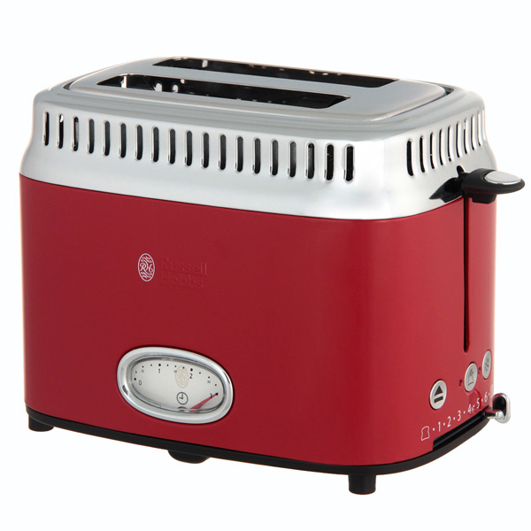 фото Тостер russell hobbs retro ribbon red 21680-56