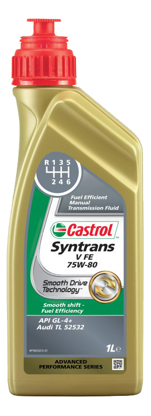 фото Трансмиссионное масло castrol syntrans 75w80 1л 156c41