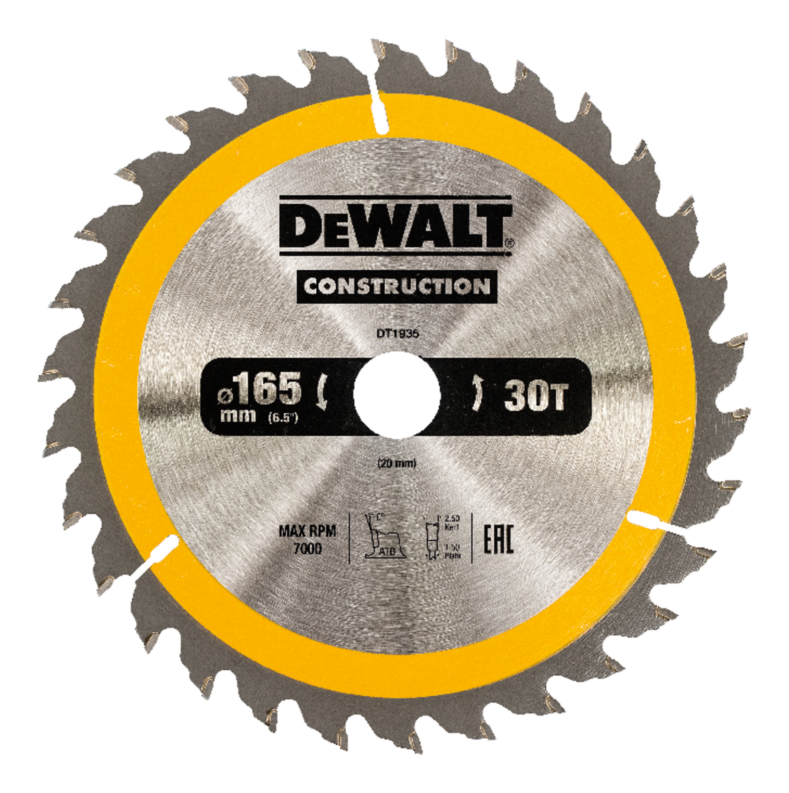 фото Пильный диск по дереву dewalt dt1935-qz