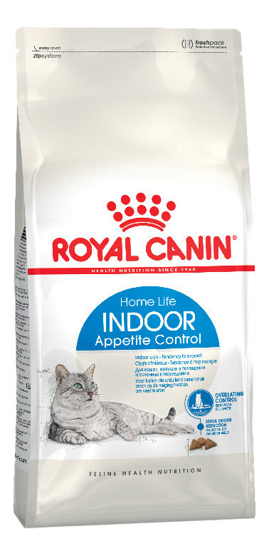 фото Сухой корм для кошек royal canin indoor appetite control, контроль аппетита, 2кг