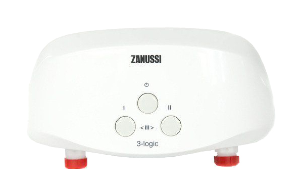 

Водонагреватель проточный Zanussi 3-logic 3.5 S (кран) white, 3-logic 3.5 S