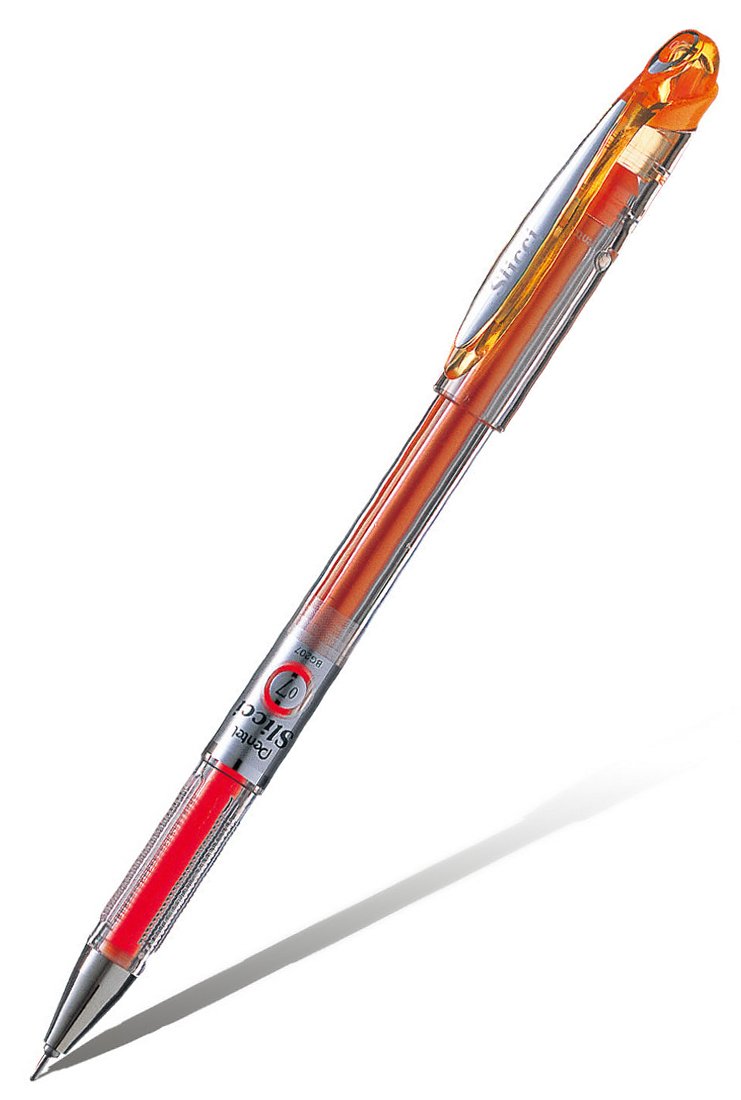 

Гелевая ручка Pentel Slicci (Оранжевый Стержень)0,7 Мм