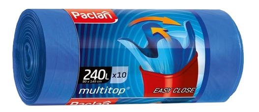 фото Мешок для мусора paclan multi-top 240 л 10 шт