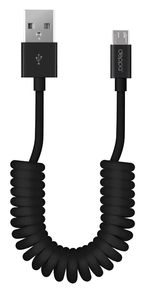 фото Кабель deppa 72123 microusb 1,5м black