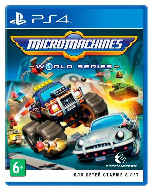 Игра Micro Machines World Series для PlayStation 4