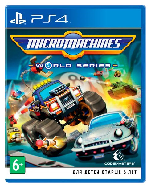 фото Игра micro machines world series для playstation 4 codemasters