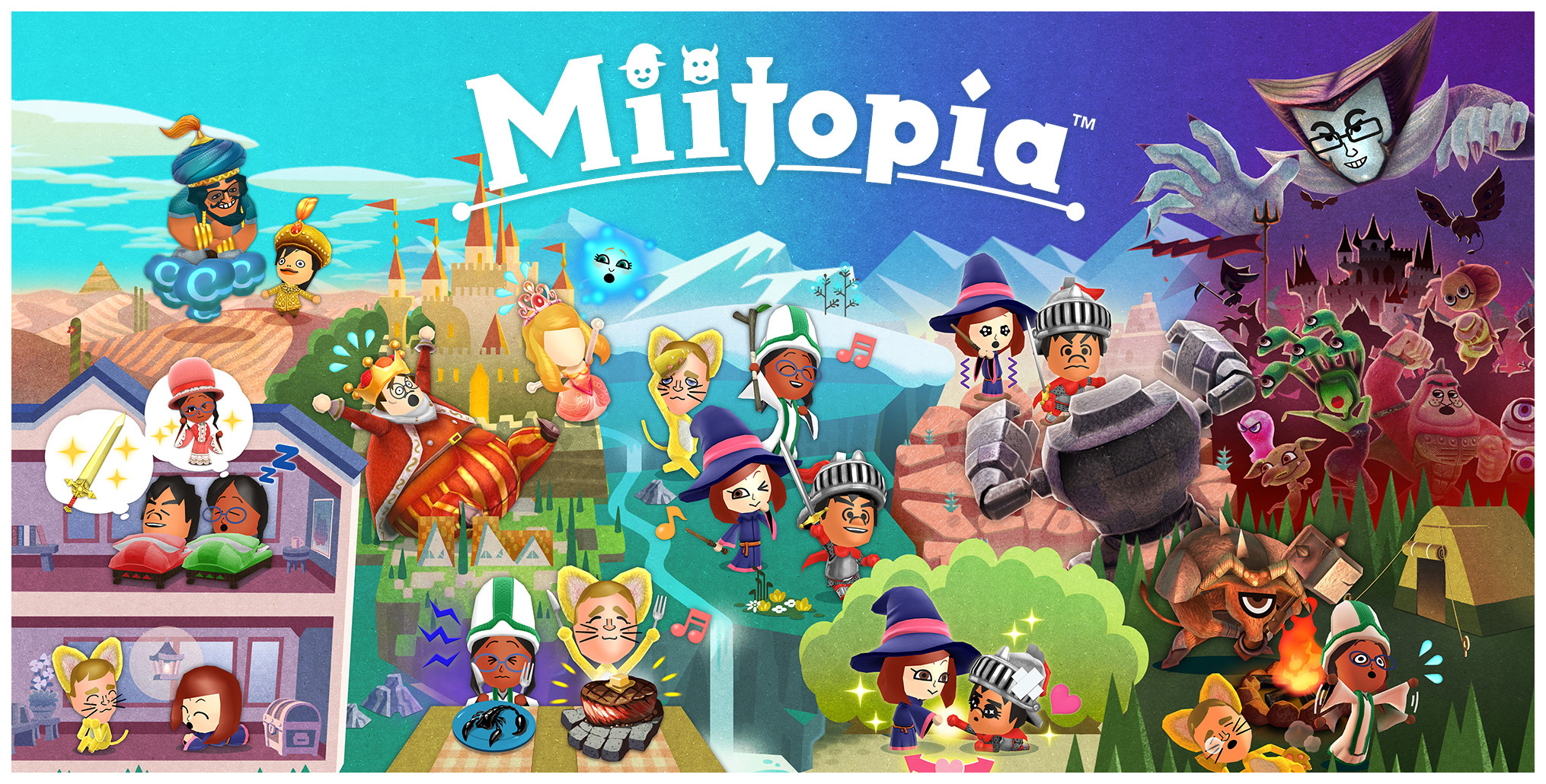 Игра Miitopia для Nintendo 3DS