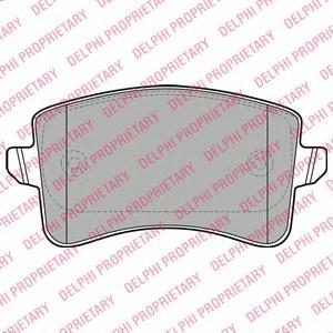 

Тормозные колодки DELPHI LP2106