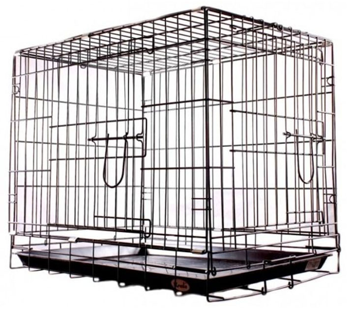 

Клетка для собак KREDO 78x69x108, 2 двери, 9666