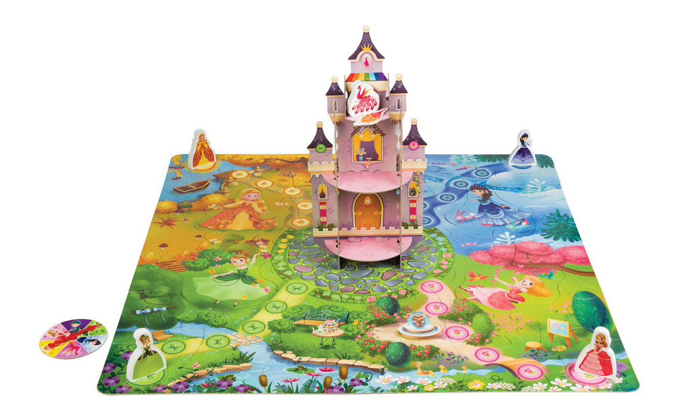 Настольная игра Step Puzzle Сказочное королевство развивающая игра step puzzle что едят зверята iq step 89873