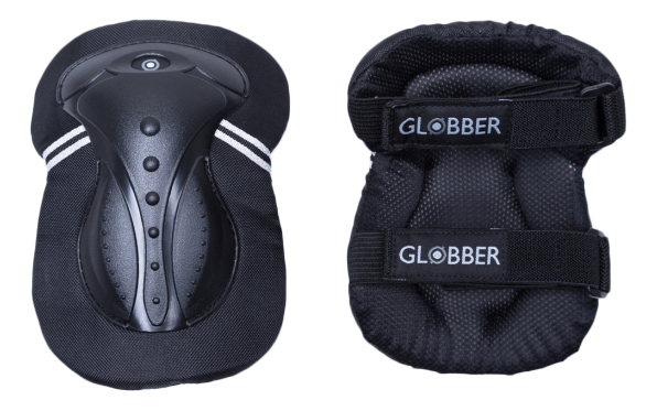 Защита Globber adult m нарукавники и наколенники black 6673 рюкзак детский globber для самокатов junior black neon pink 6709