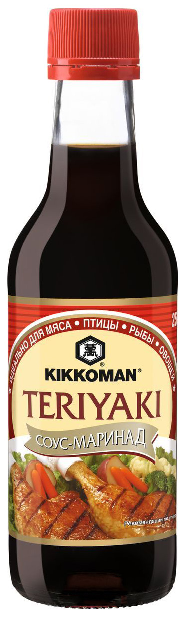 фото Соус kikkoman teriyaki маринад 250 мл