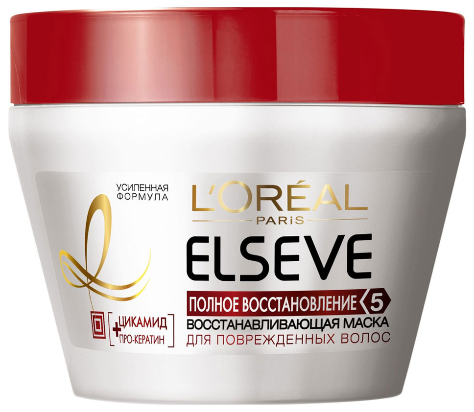 Купить Маска для волос L'Oreal Paris Elseve Полное восстановление 5 300 мл