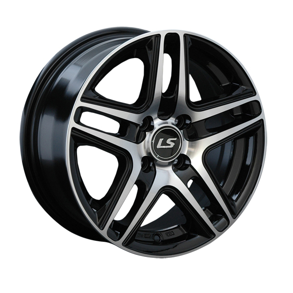 

Колесный диск LS R15 6.5J PCD4x108 ET27 D65.1 WHS143516, Черный;серебристый, 802