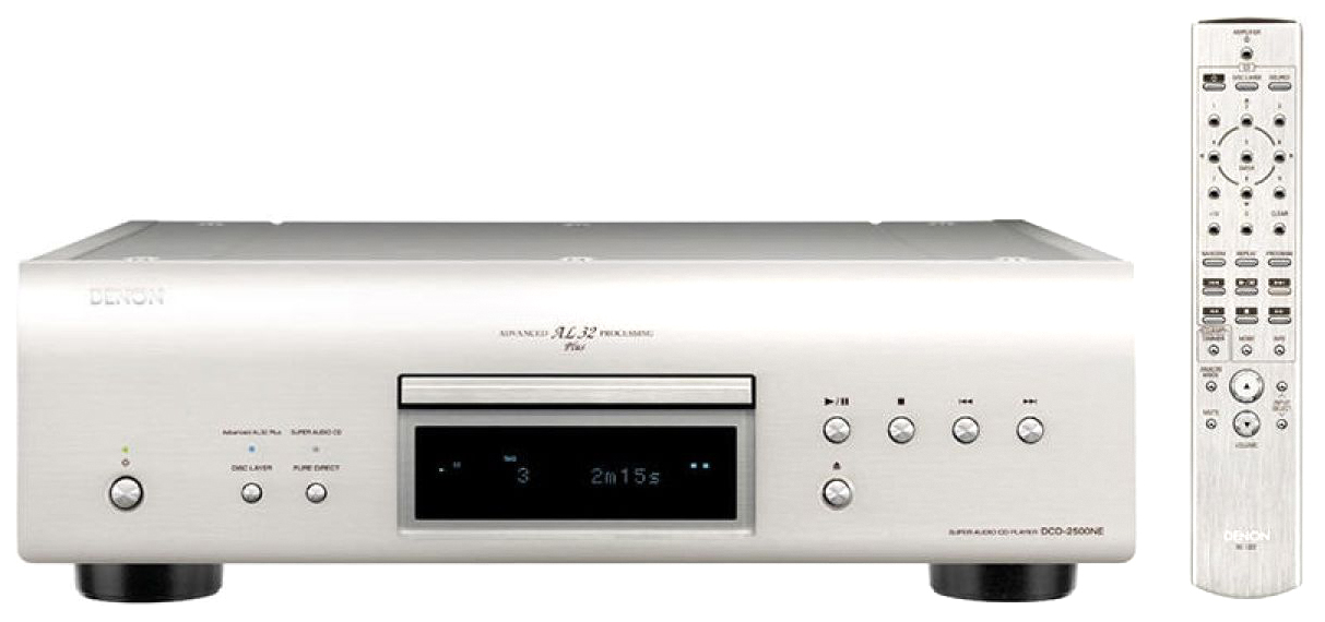 фото Cd-проигрыватель denon dcd-2500ne silver