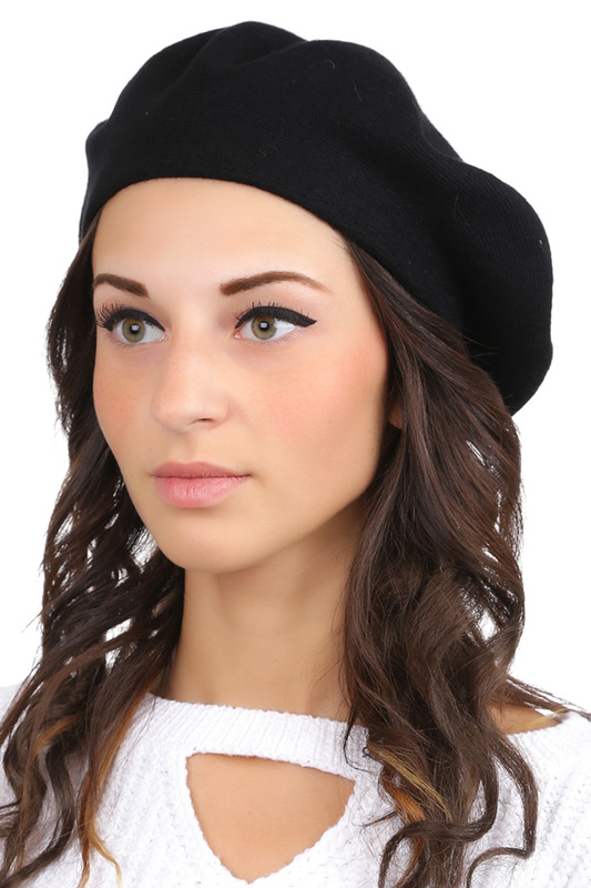 

Берет женский FABRETTI S2017-1 черный ONE SIZE, S2017-1-BLACK ЧЕРНЫЙ