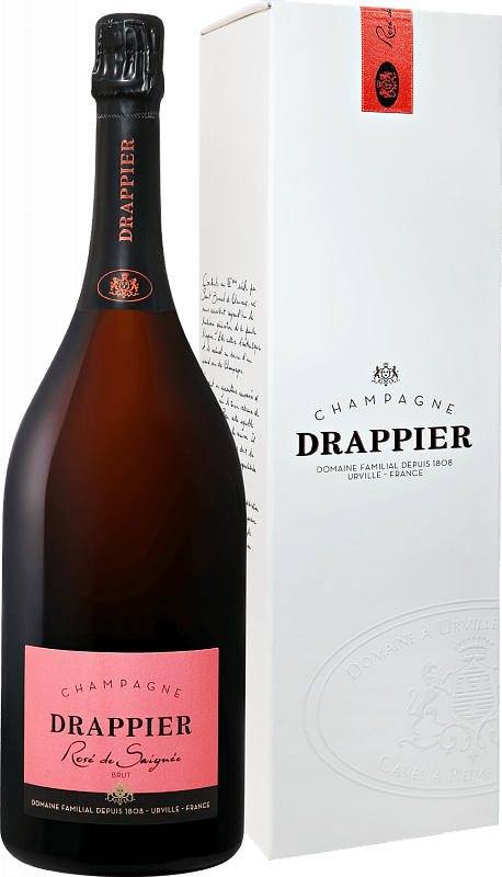 

Drappier Brut Rose Champagne AOP in gift box