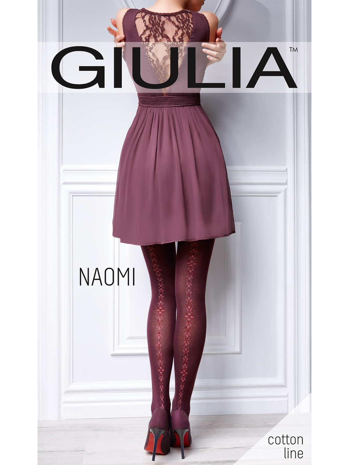 

Колготки женские Giulia черные 2/S