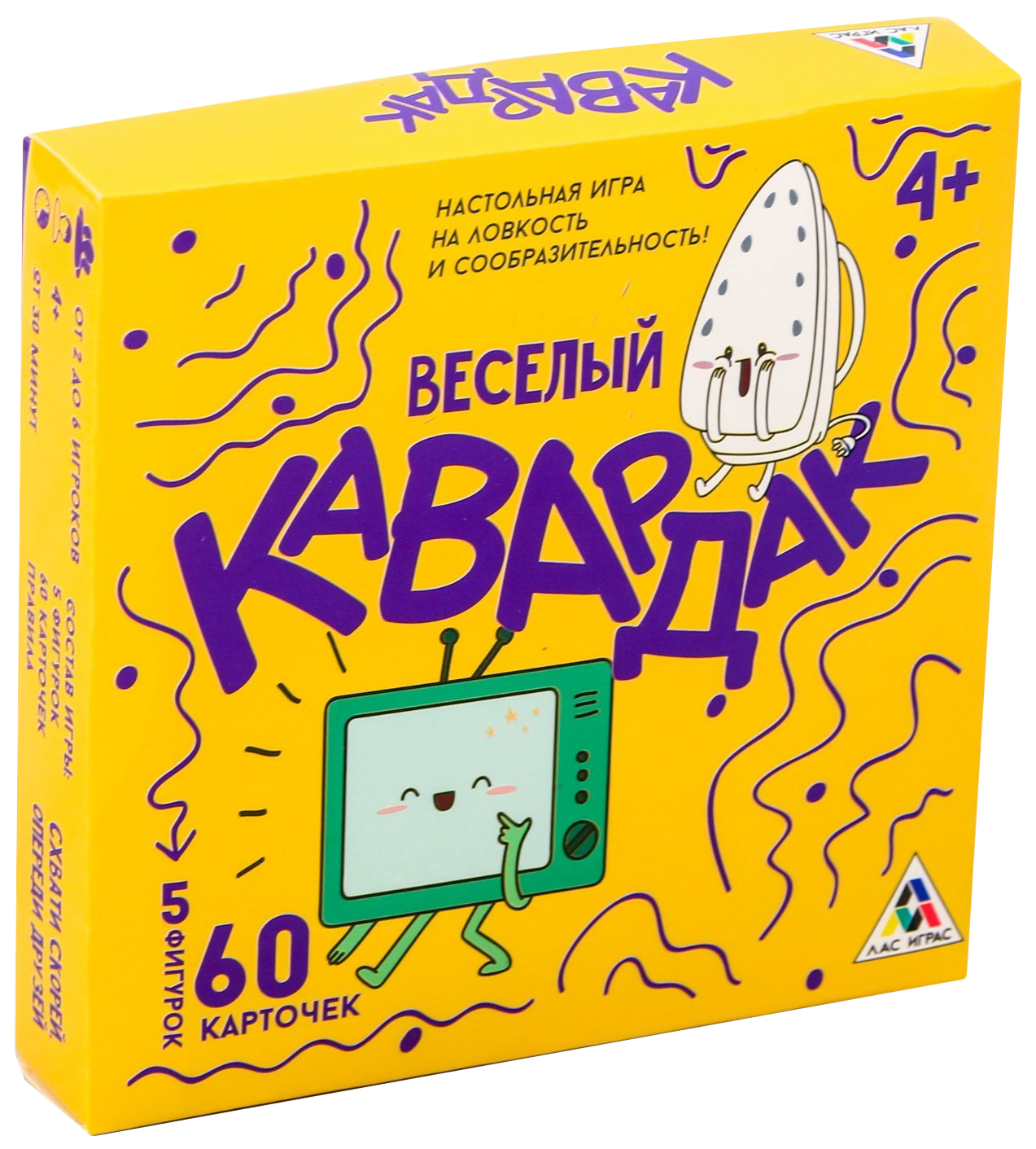 Настольная игра на ловкость «Весёлый кавардак» ЛАС ИГРАС