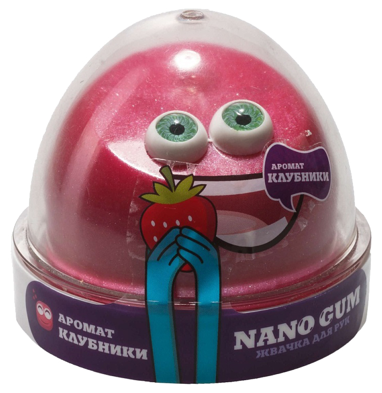 

Жвачка для рук Nano gum, с ароматом клубники, 50 гр.