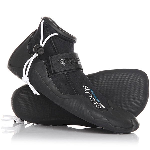 фото Гидроботинки roxy syncro 2m reef, true black, 5 uk