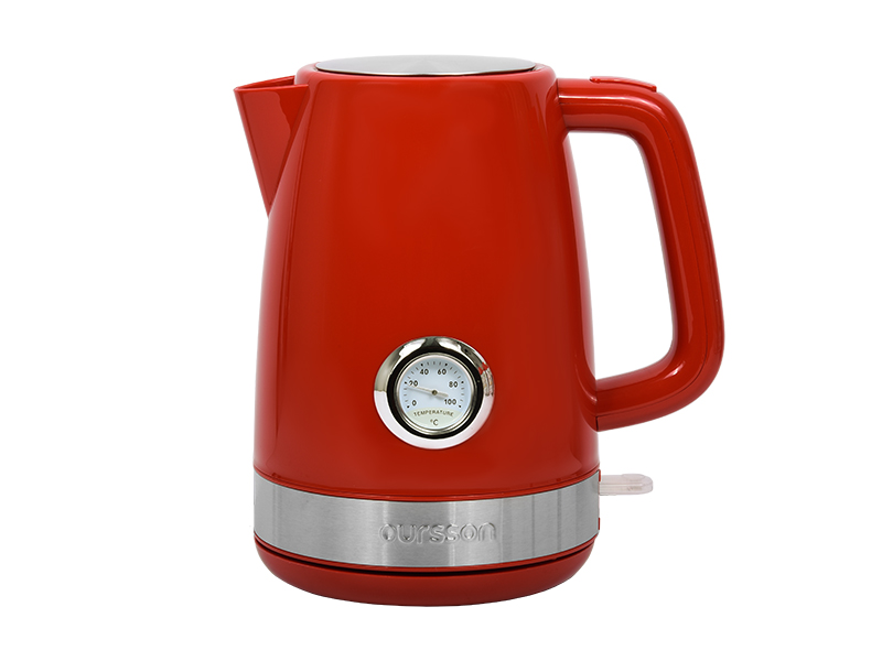 Чайник электрический Oursson EK1716P/RD 1.7 л красный фен econ eco bh220d 2200 вт красный