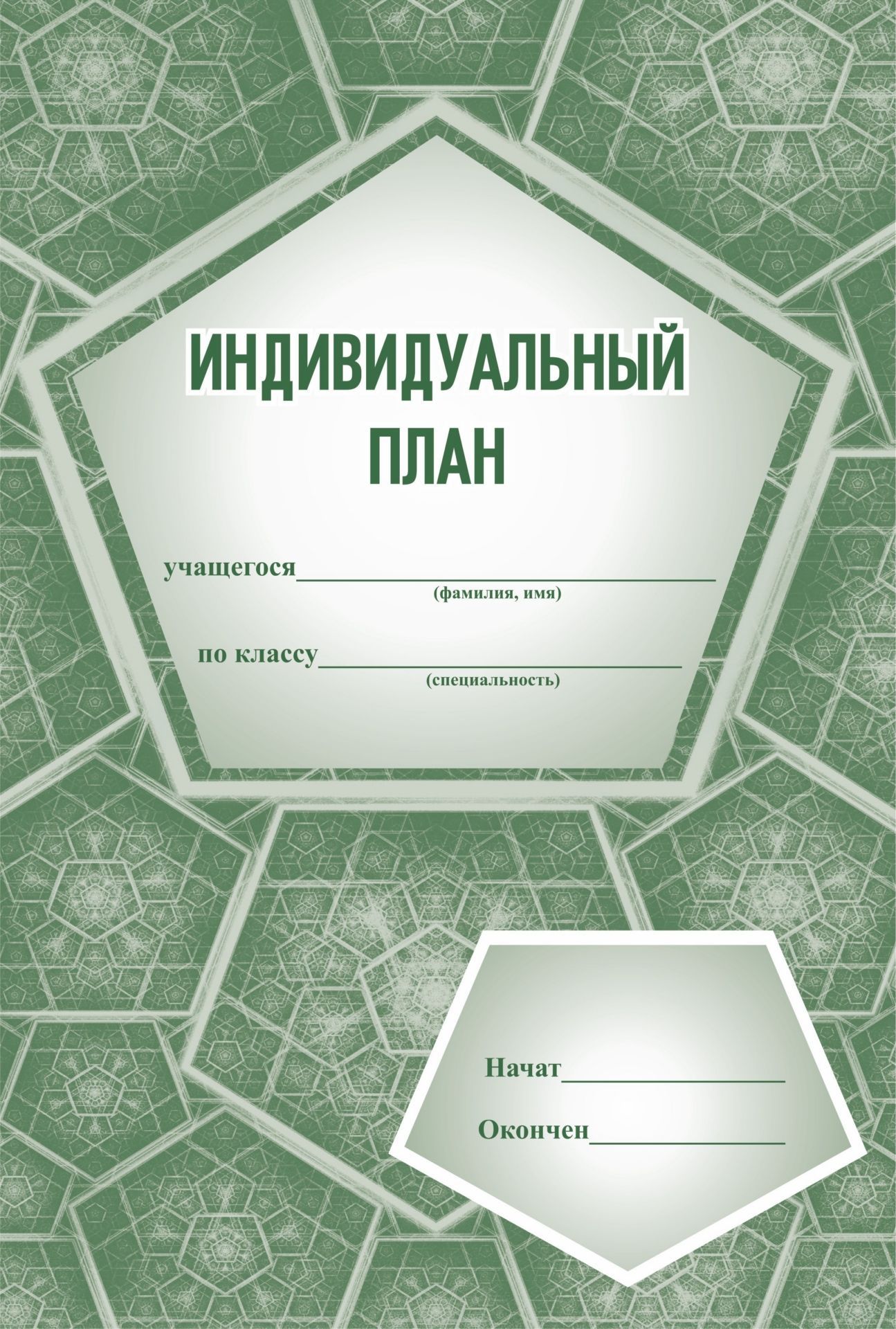 

Индивидуальный план (Для Музыкальных Школ и Школ Искусств). кж-539